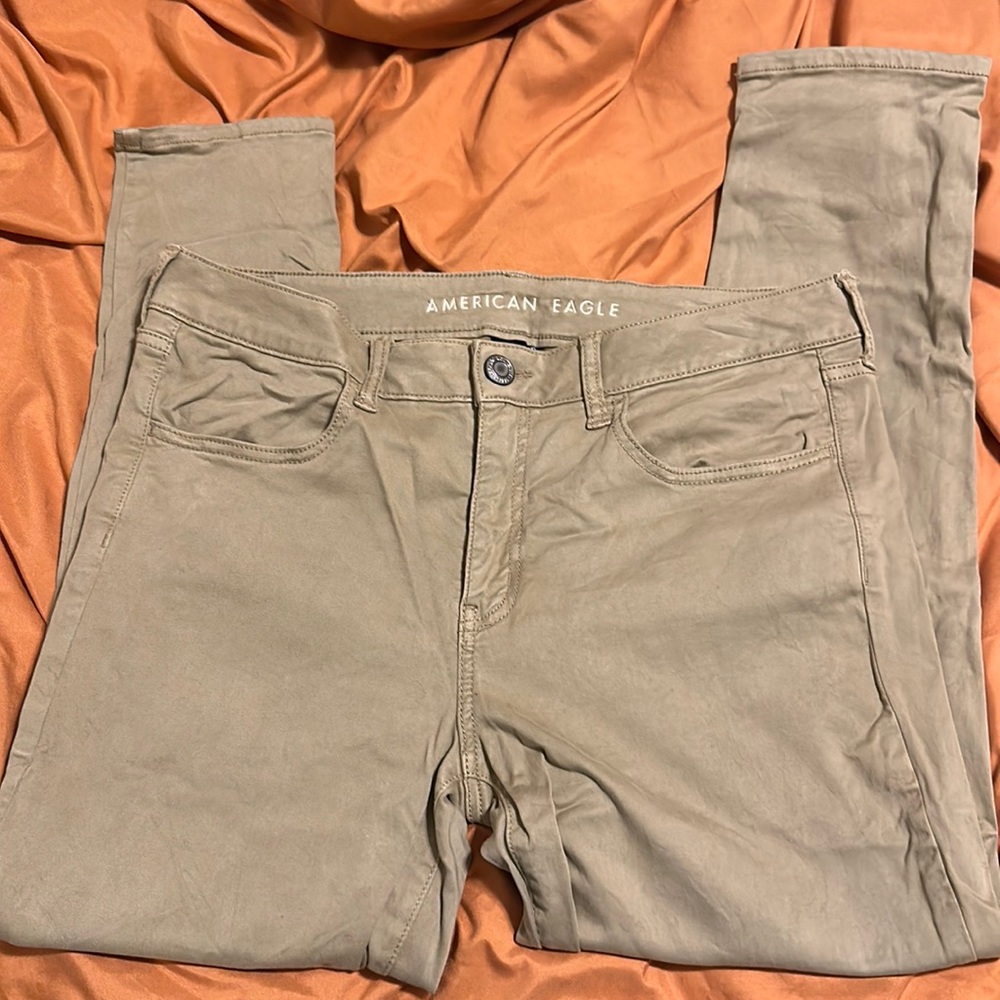 Dark A&E Skinny Kaki
